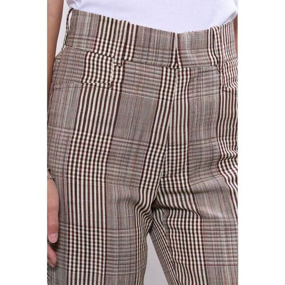 Re/Done 70s Plaid Trouser - Picture 3 of 11